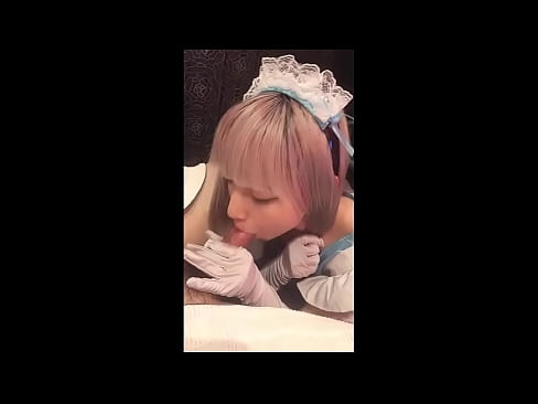 ❤️ Japanski idol [mayuka], kostim francuske sobarice, 1. dio, pušenje i drkanje losionom ❤️ Porno na bs.basseyn-vsem.ru ☑